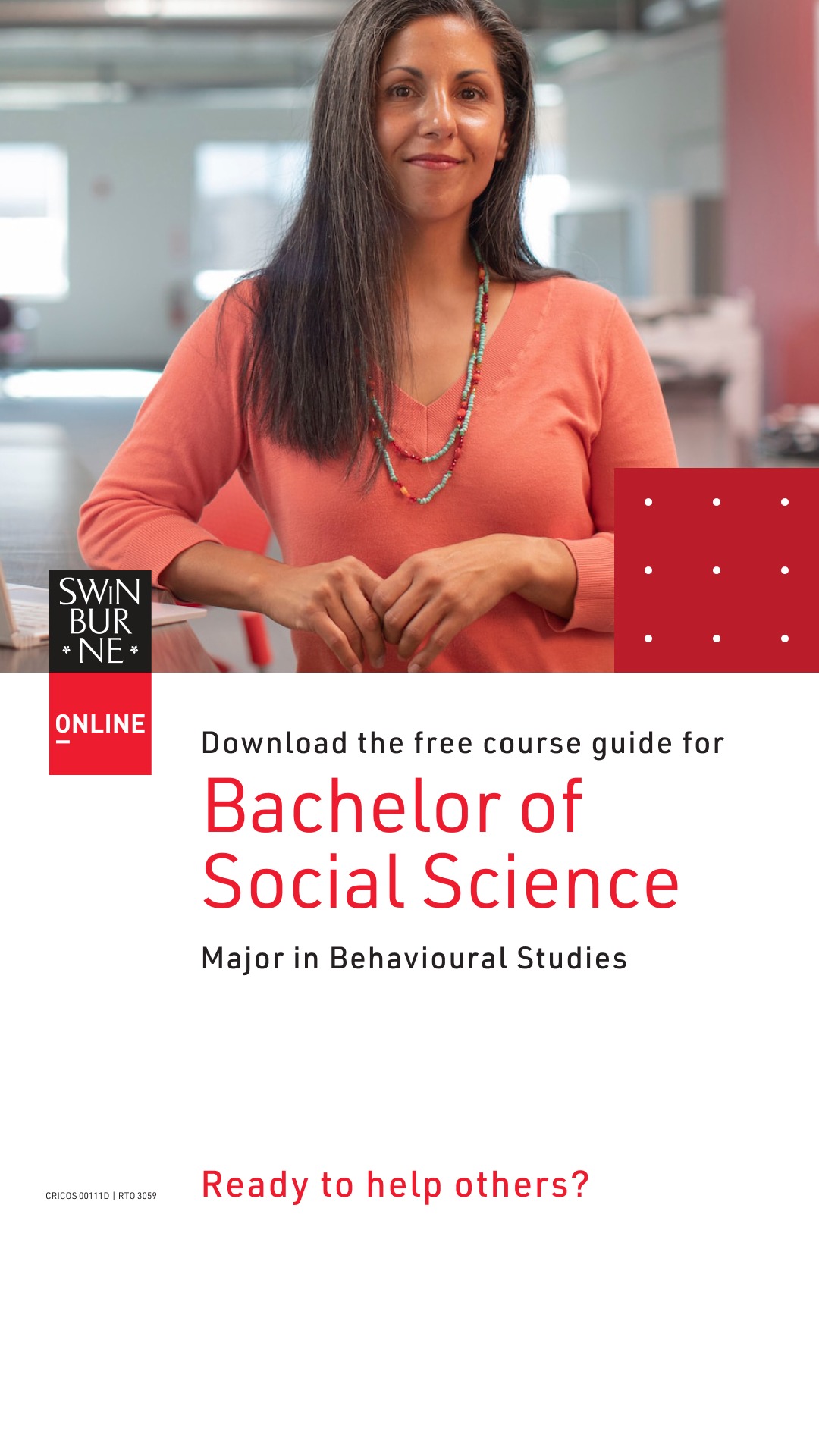 Swinburne Online Facebook ad