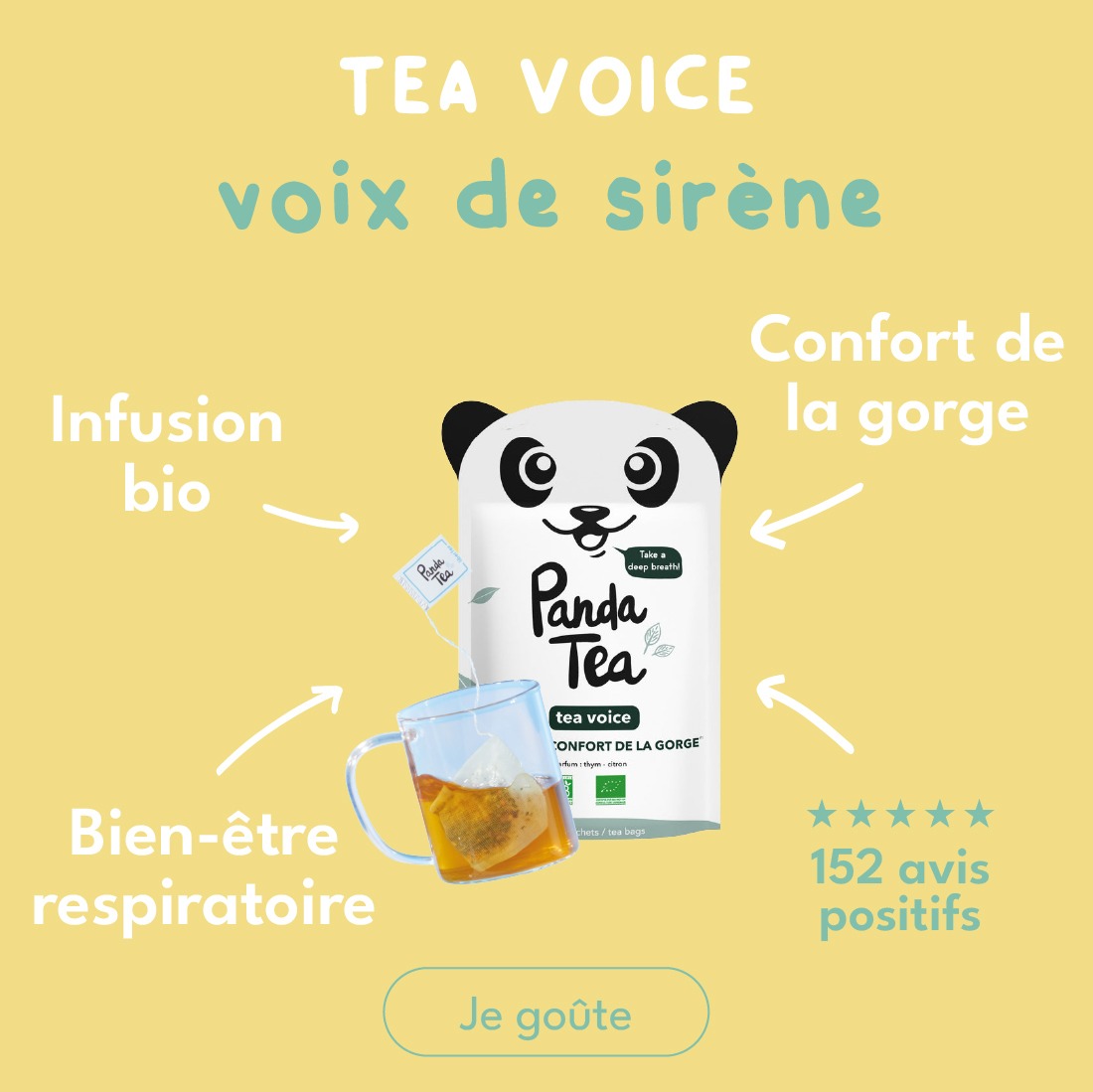 Panda Tea Facebook ad
