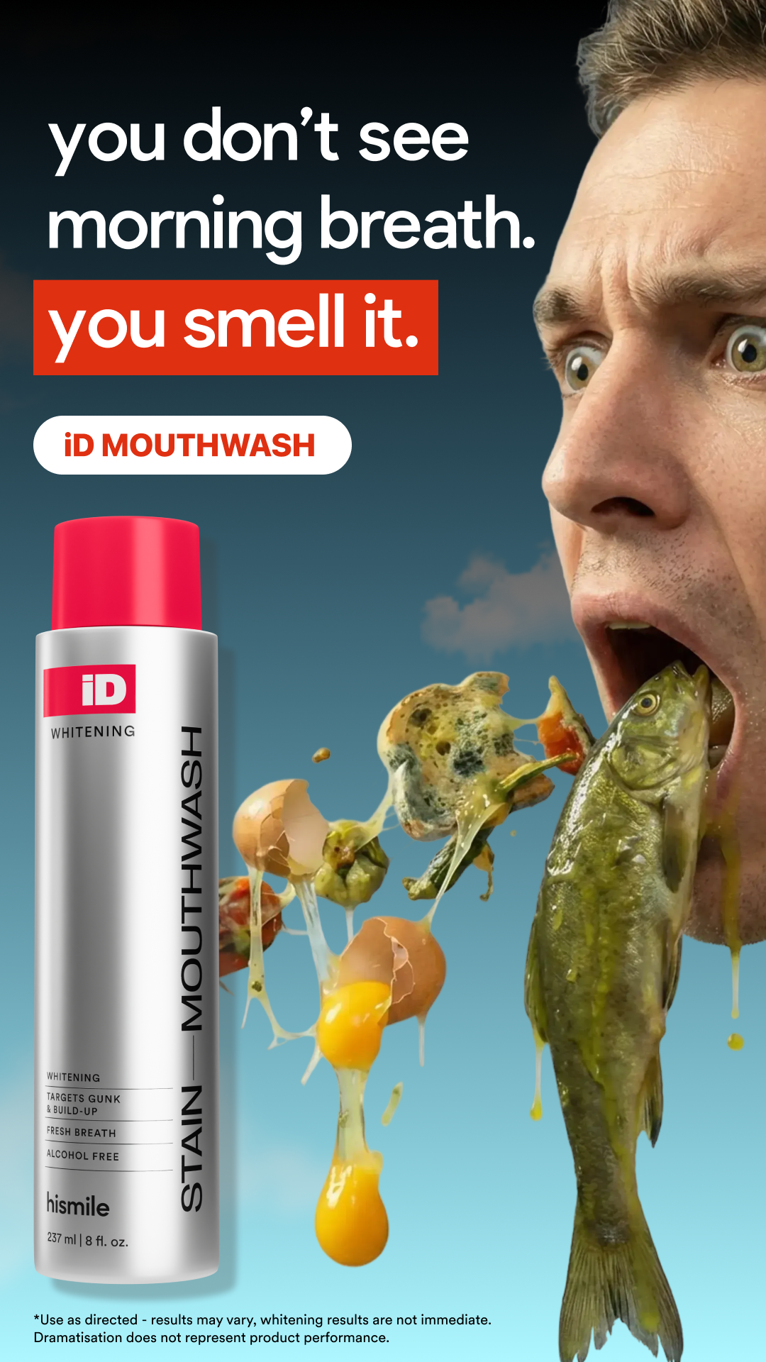 Hismile Facebook ad