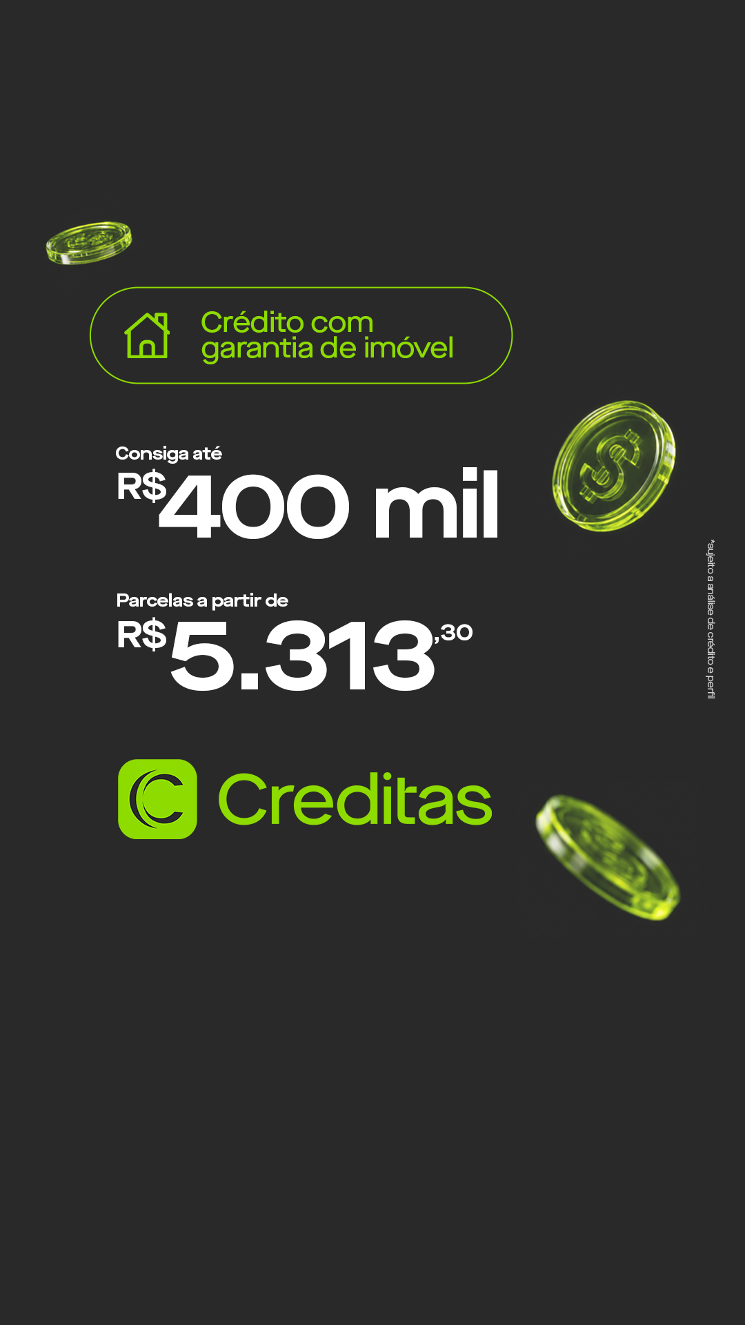 Creditas Facebook ad