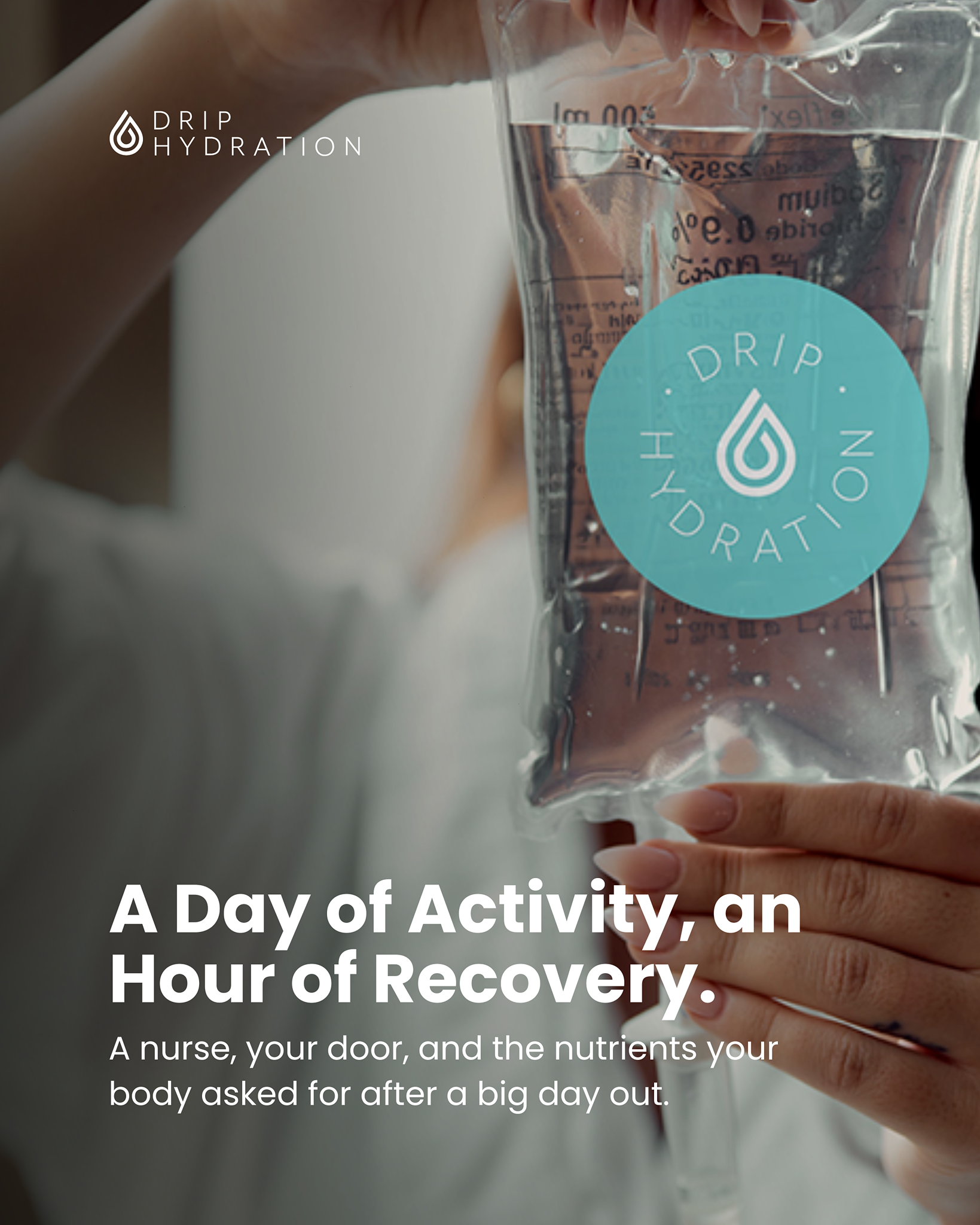 Drip Hydration Facebook ad