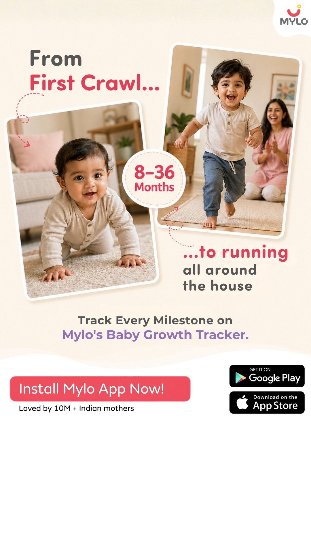 Mylo Baby Facebook ad