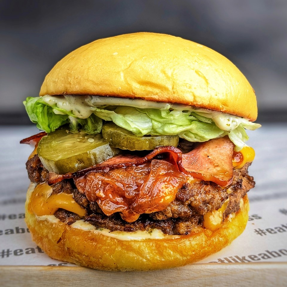 Burger Boss Facebook ad