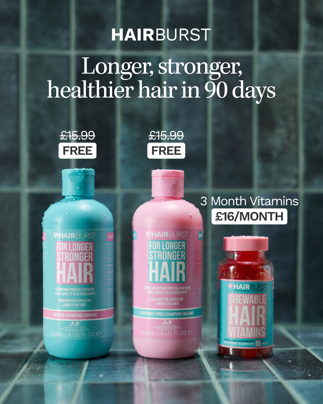 Hairburst Facebook ad