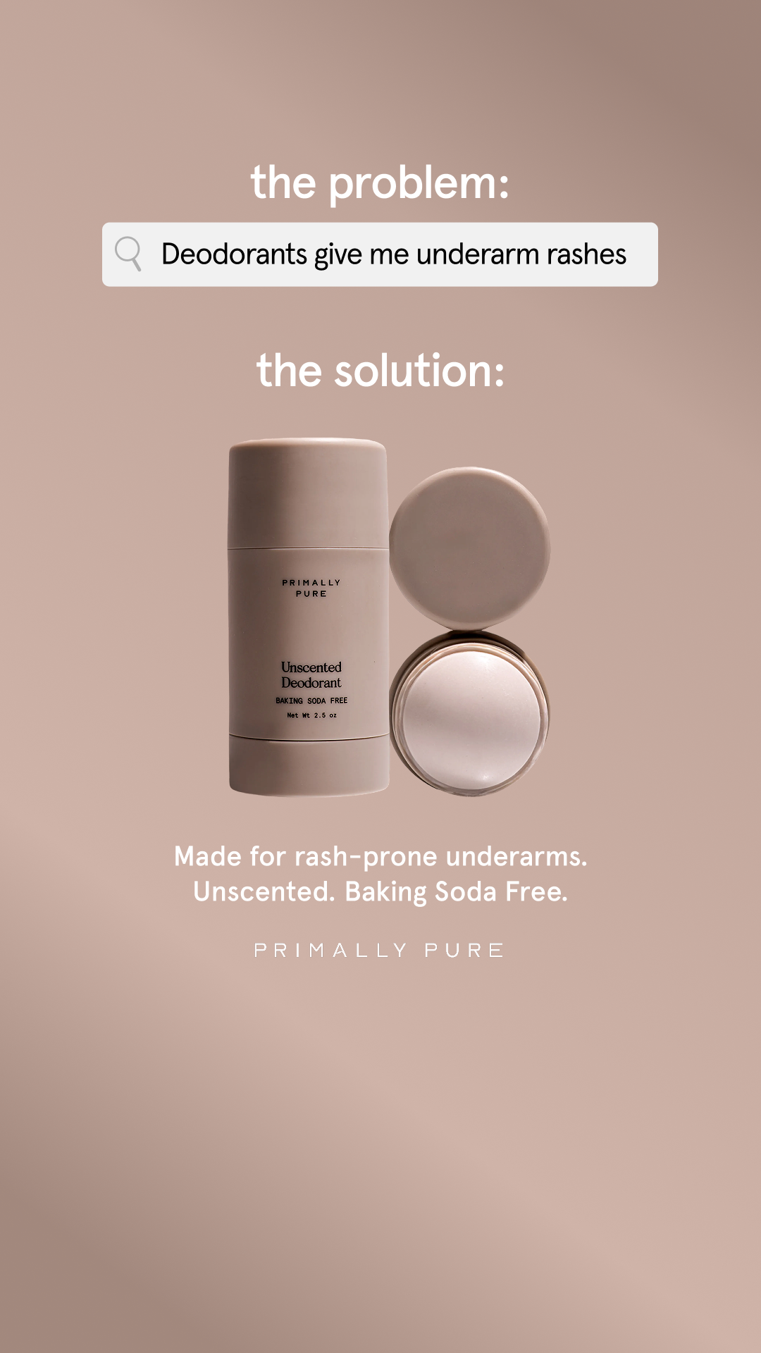 Primally Pure Skincare Facebook ad