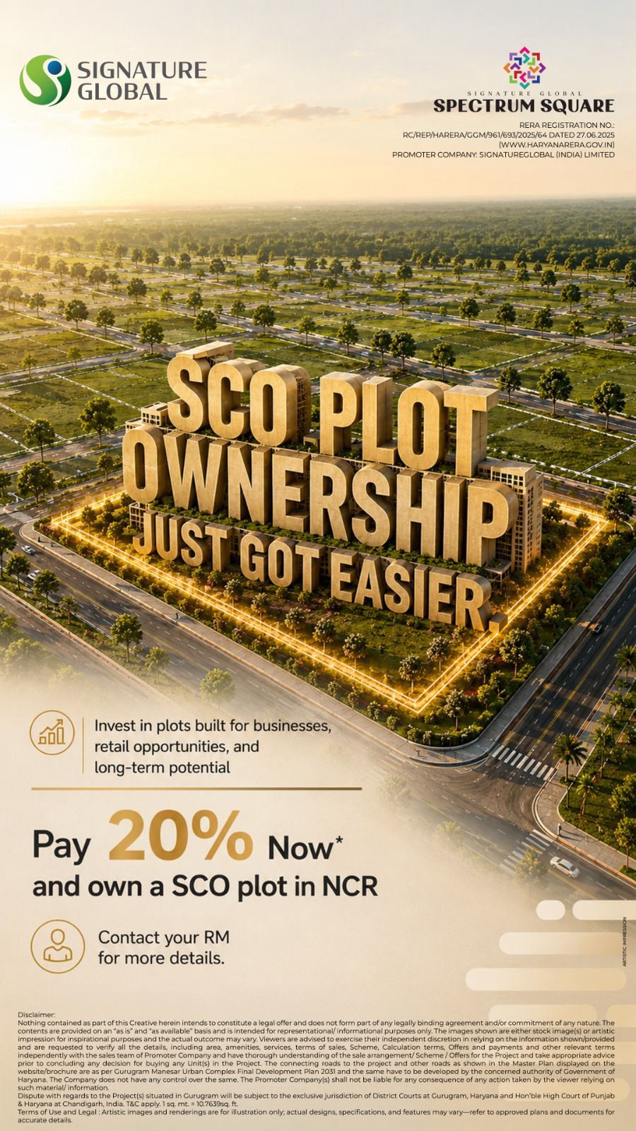 Signature Global Facebook ad