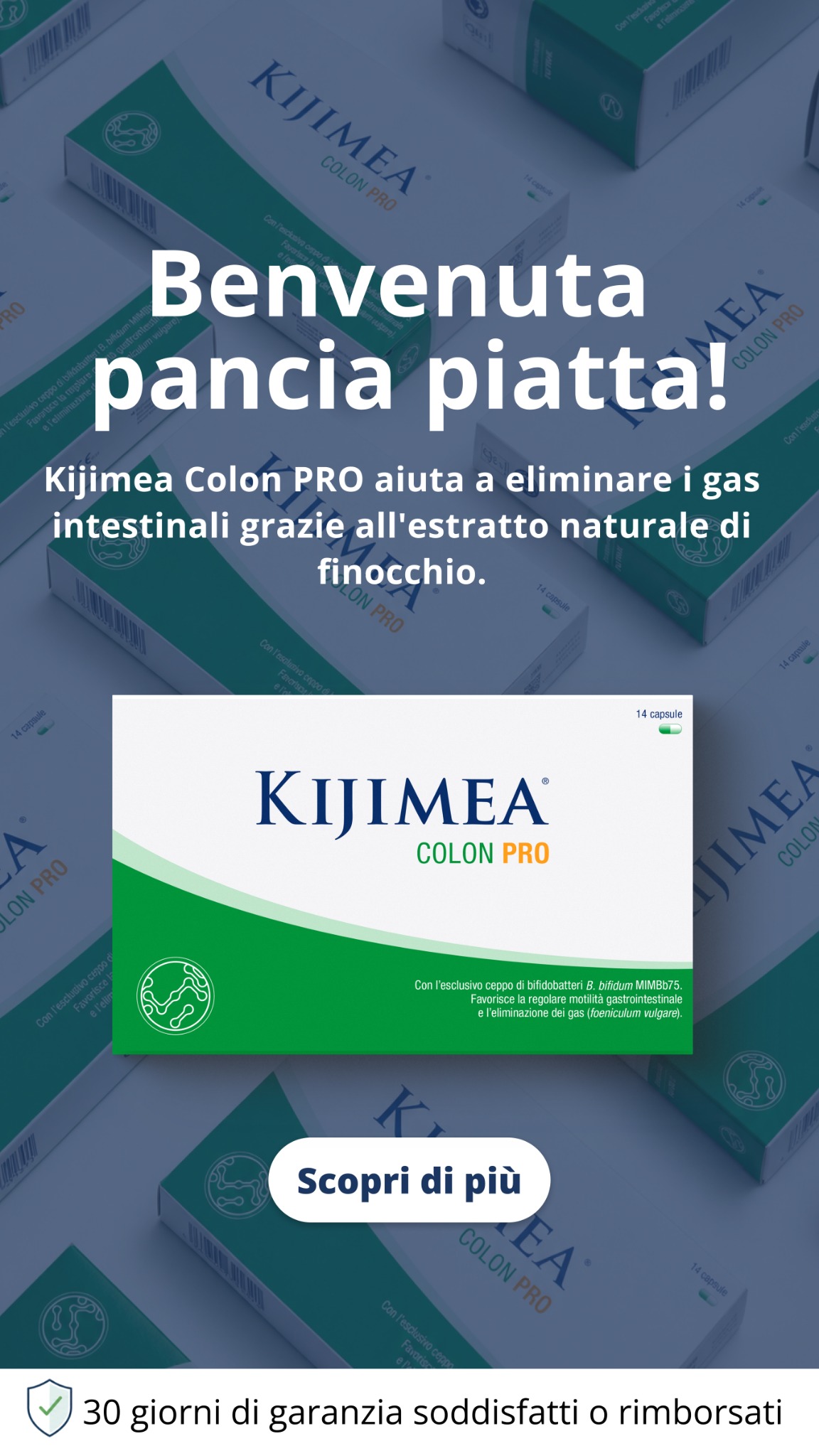 Kijimea - Italia Facebook ad: Integratore alimentare con l'esclusivo ceppo di…
