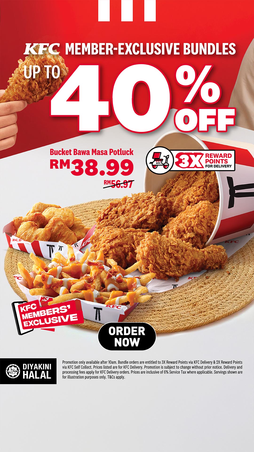 KFC Facebook ad