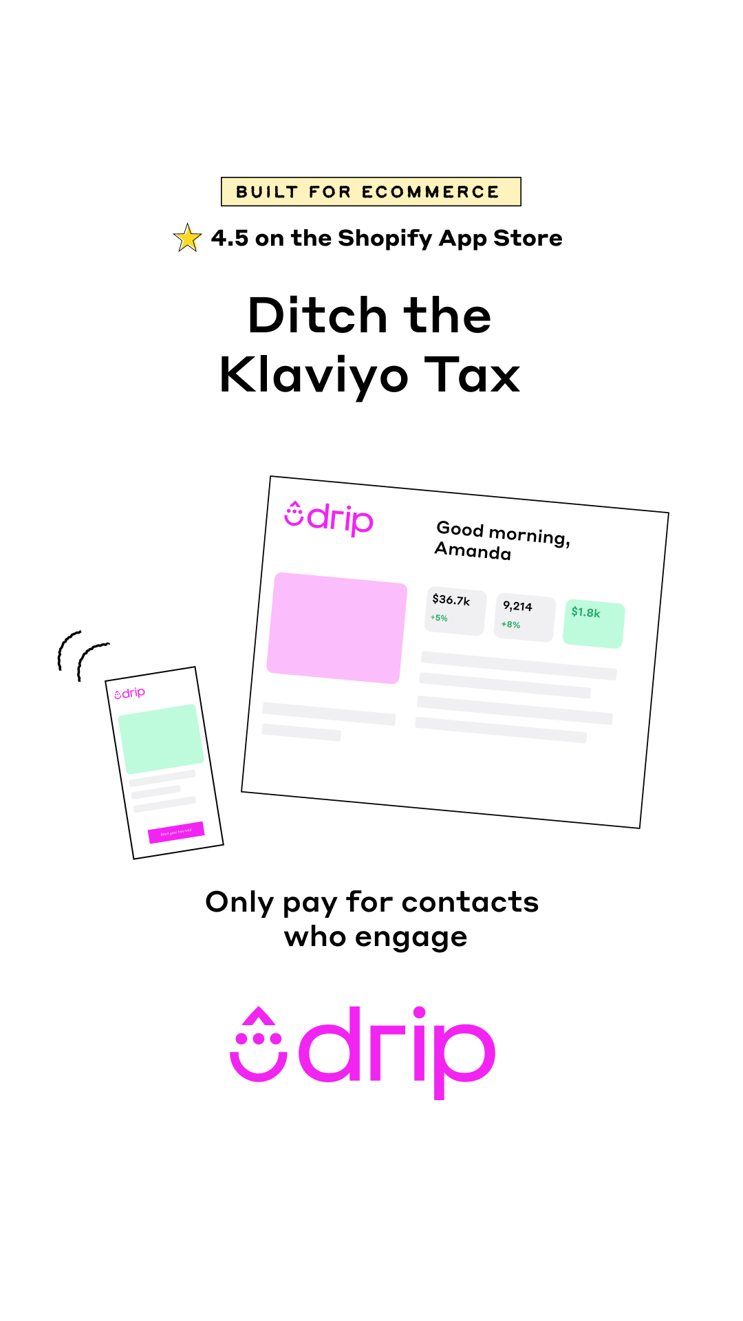 Drip Email Marketing for Ecommerce Facebook ad