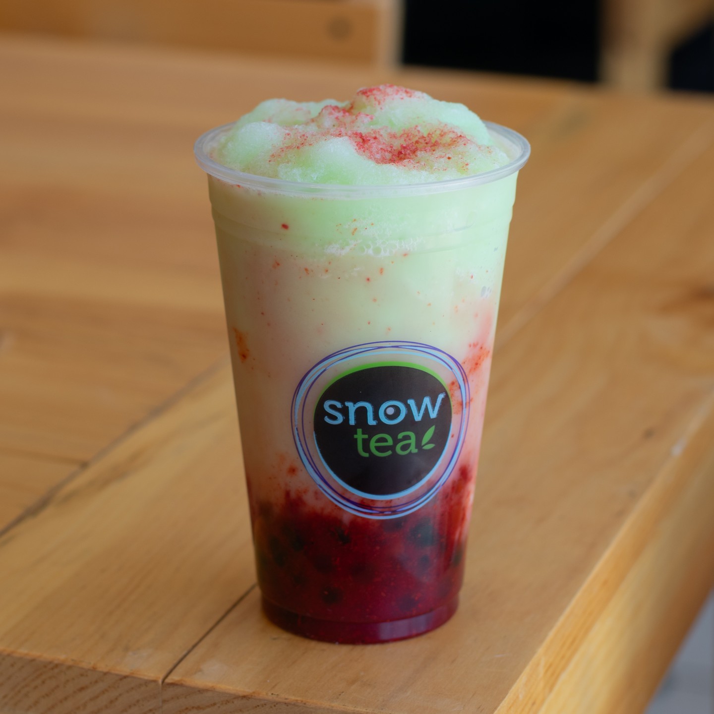 Snowtea Bubble Tea en Mexicali Facebook ad: Prueba la exótica mezcla de Piña Colada con…