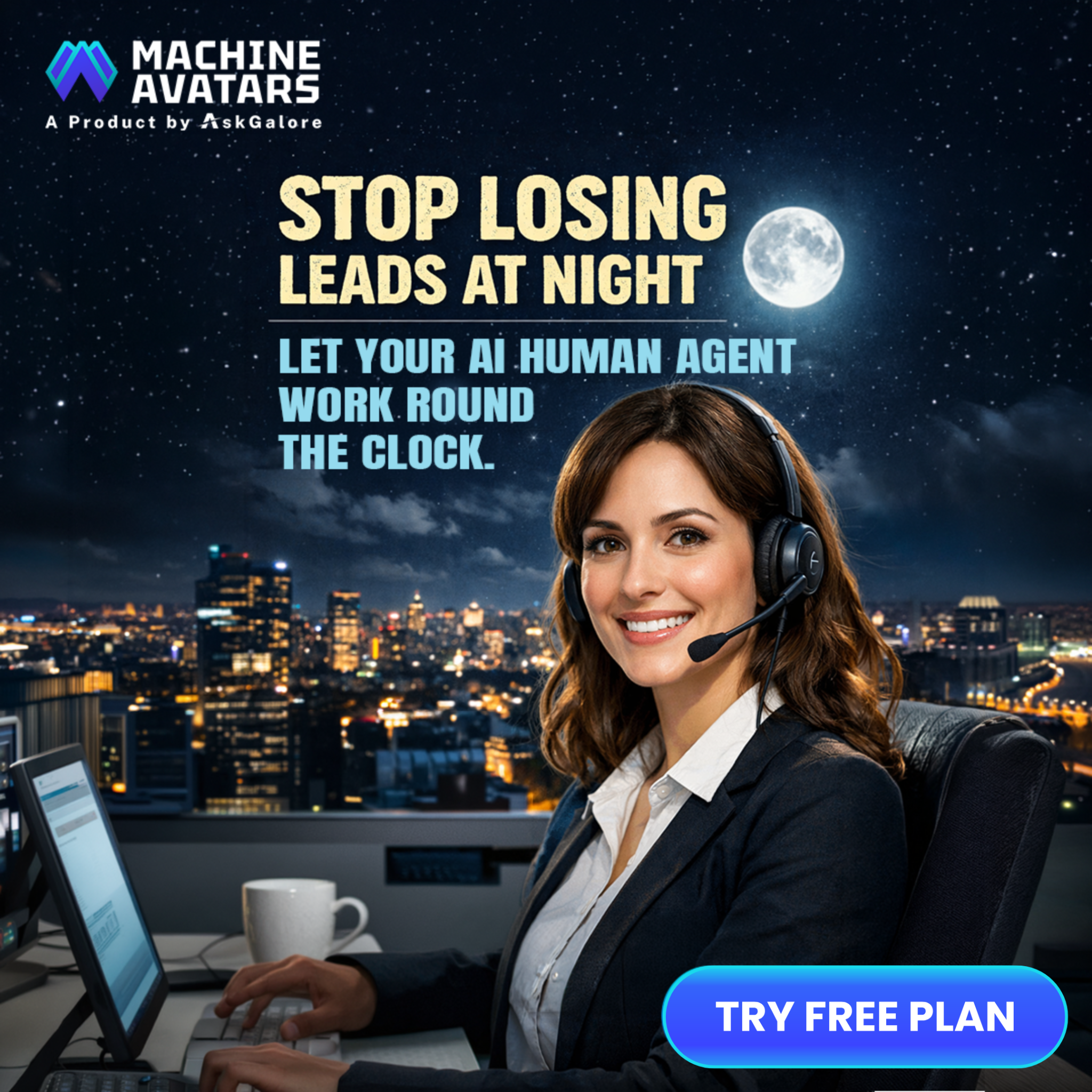 MachineAvatars Facebook ad