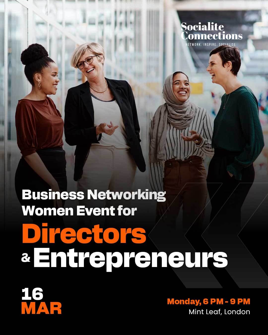 socialite_connections Facebook ad: Business Networking: Women Event for Directors &…