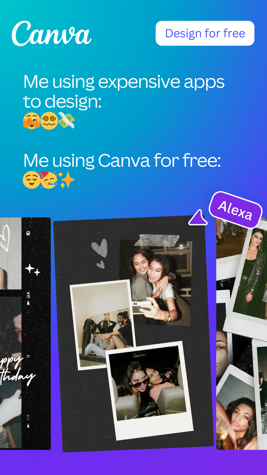 Canva Facebook ad
