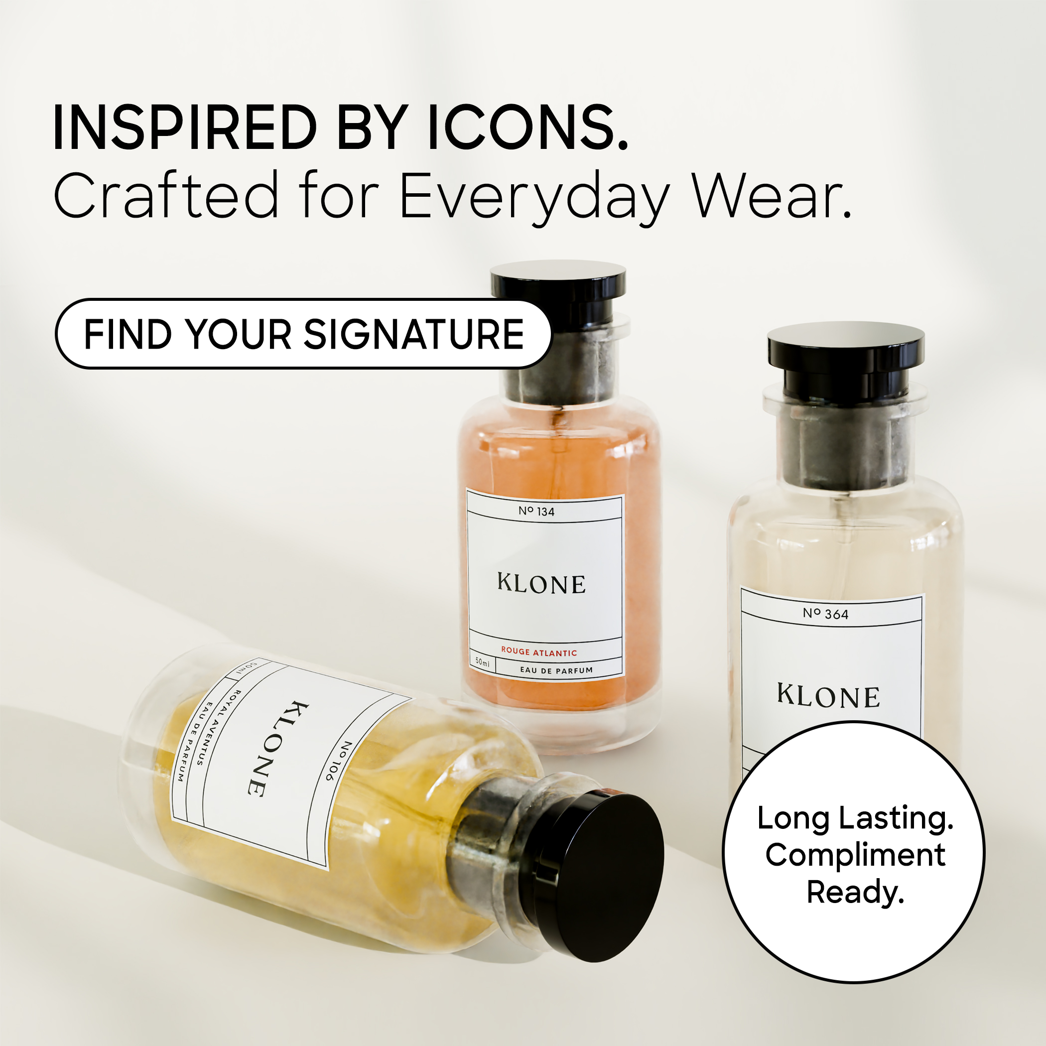Klone Scents Facebook ad