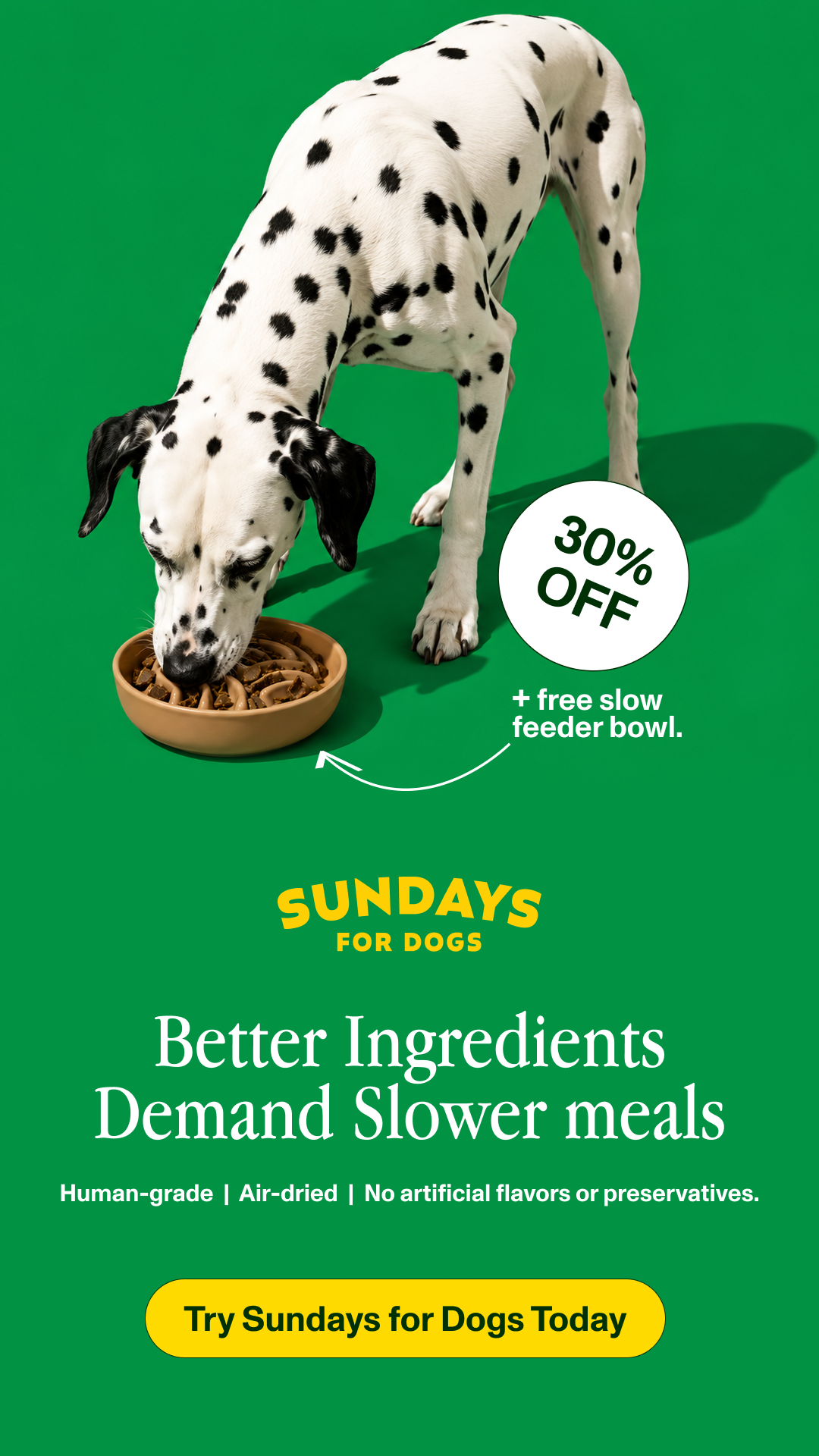 Sundays Facebook ad