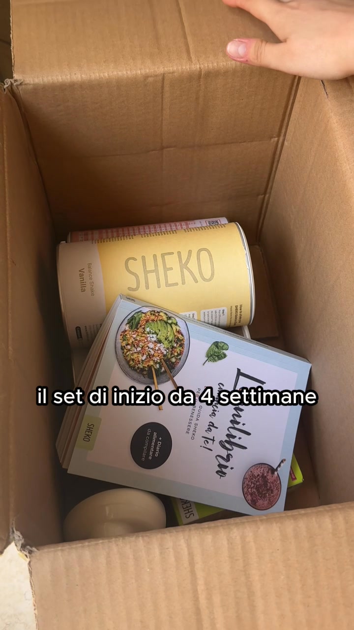SHEKO IT Facebook ad: Set per iniziare di 4 settimane