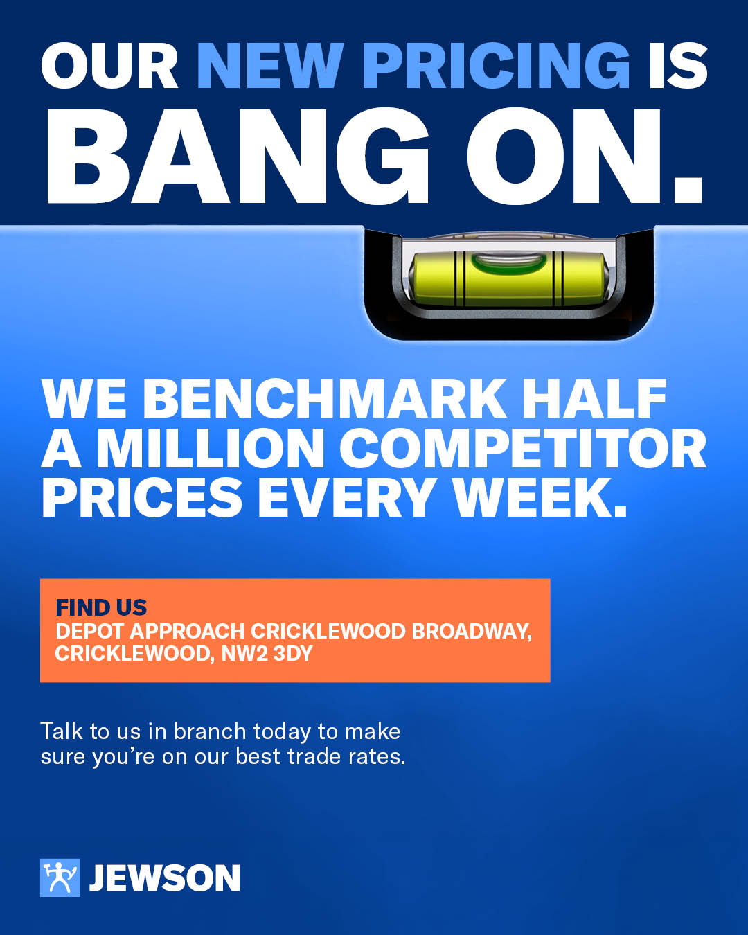 Jewson Facebook ad