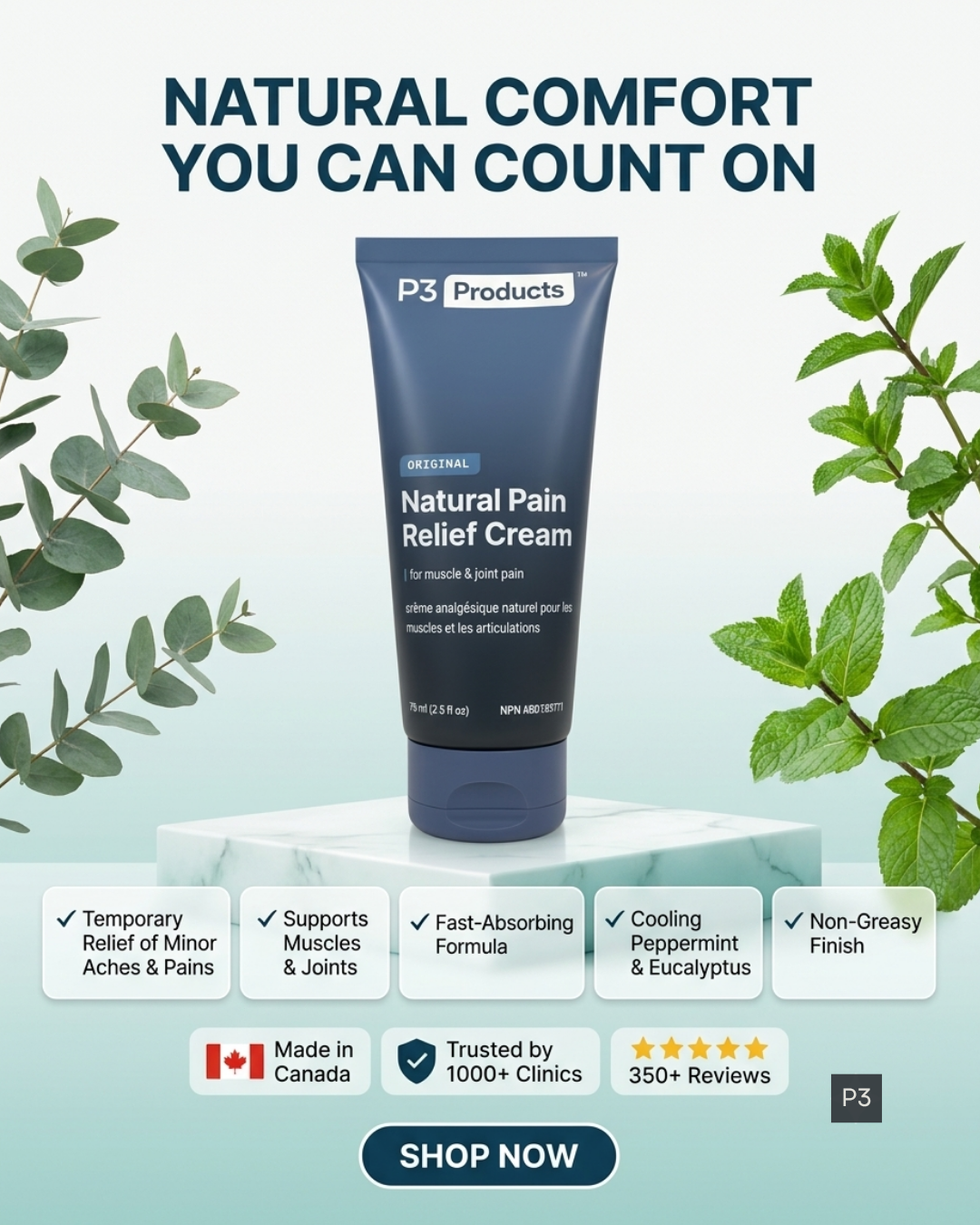 P3 Products Ltd. & The P3 Life Facebook ad