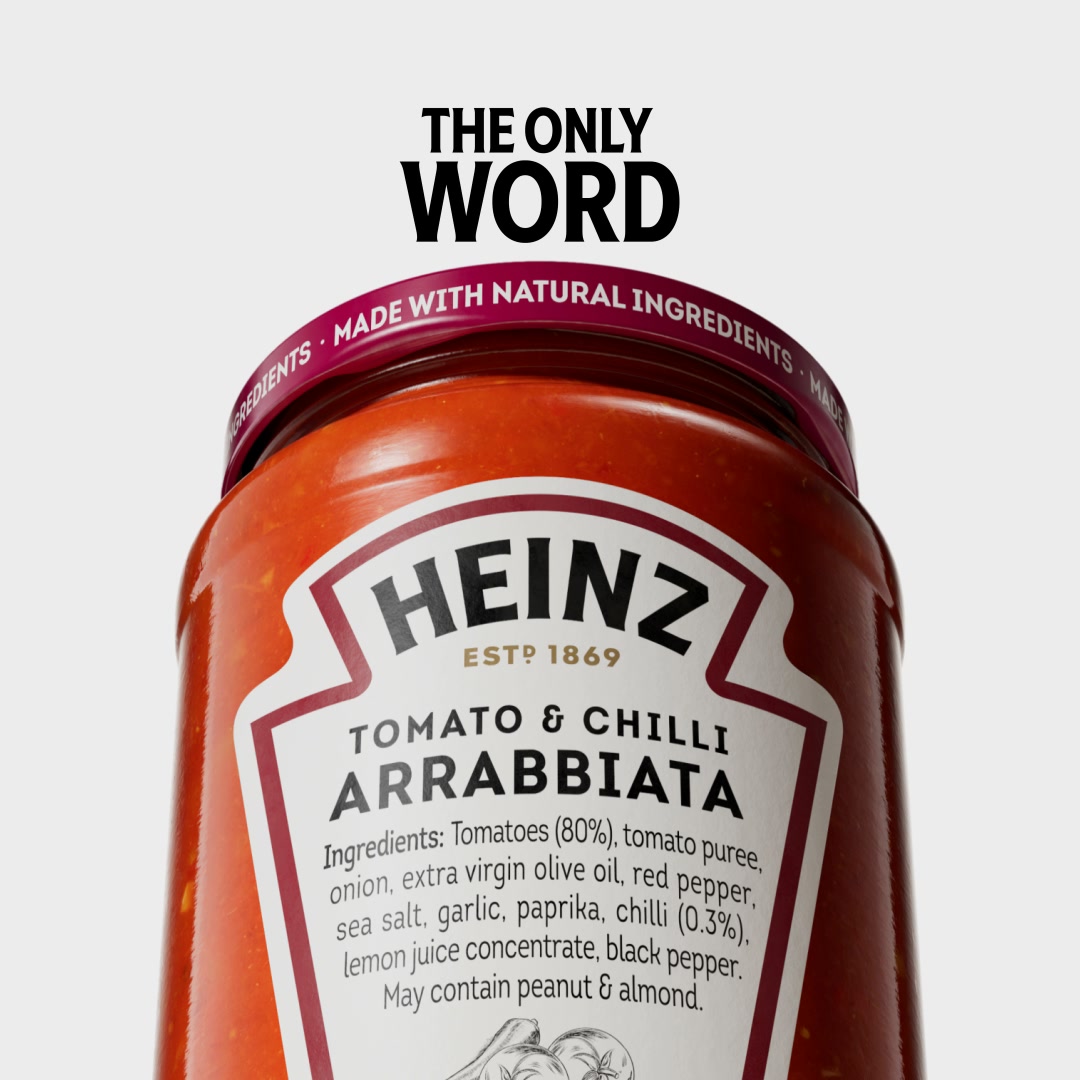 Heinz UK Facebook ad: Try Heinz Pasta Sauces.