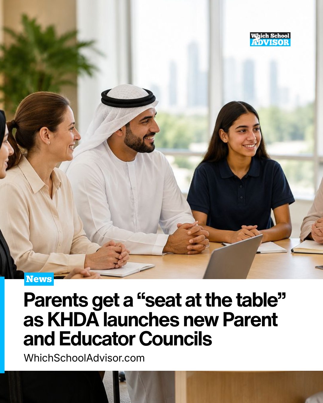 WhichSchoolAdvisor Facebook ad: Parents, teachers and students will have a greater…