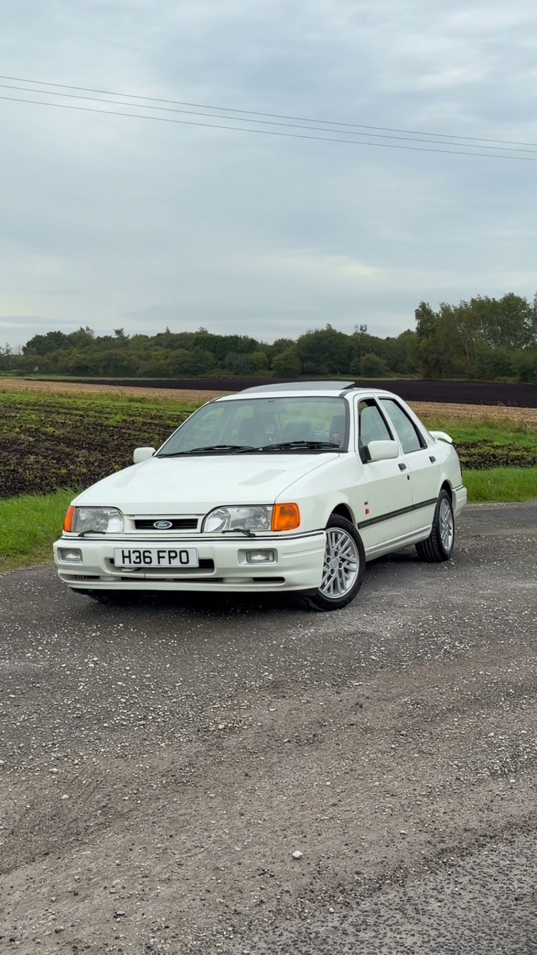 Redline Competitions Facebook ad: 8P TO WIN THIS SAPPHIRE RS COSWORTH
