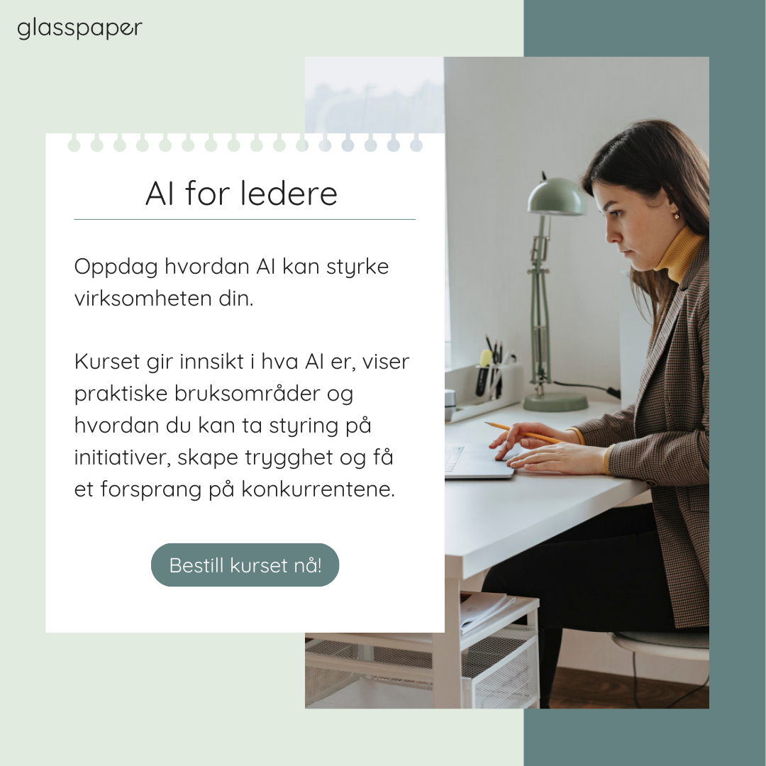 Glasspaper Facebook ad