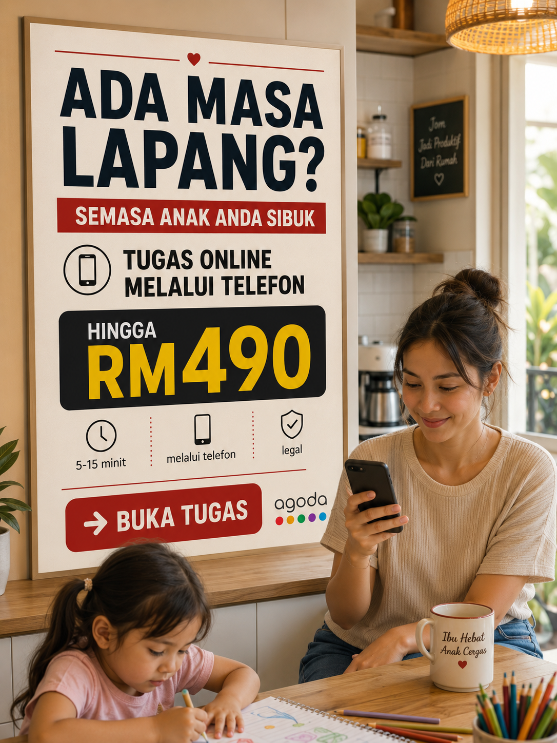 Fast Asia Facebook ad: Tulis Hello di Telegram dan dapatkan bonus