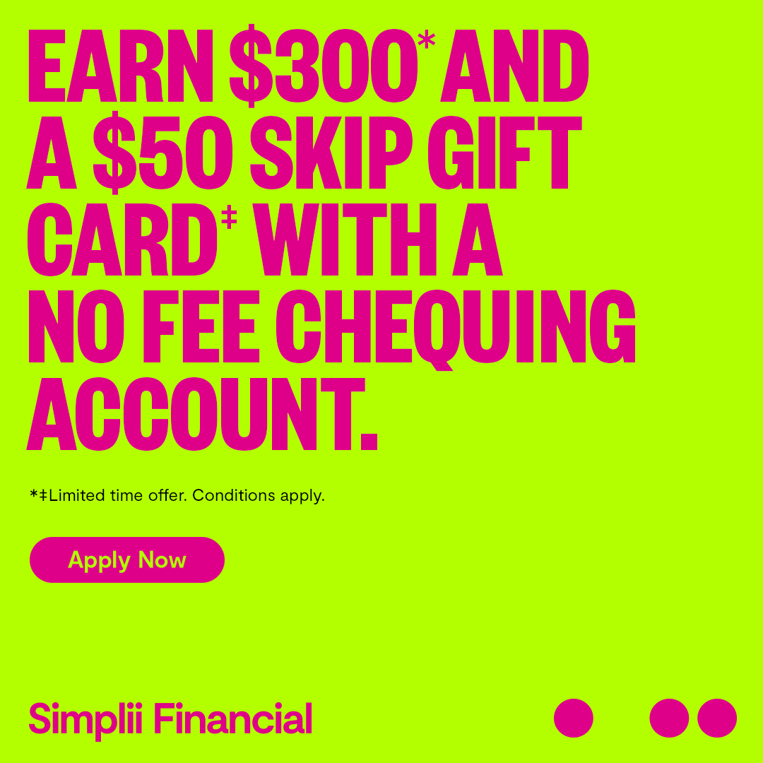 Simplii Financial Facebook ad from May 1, 2026