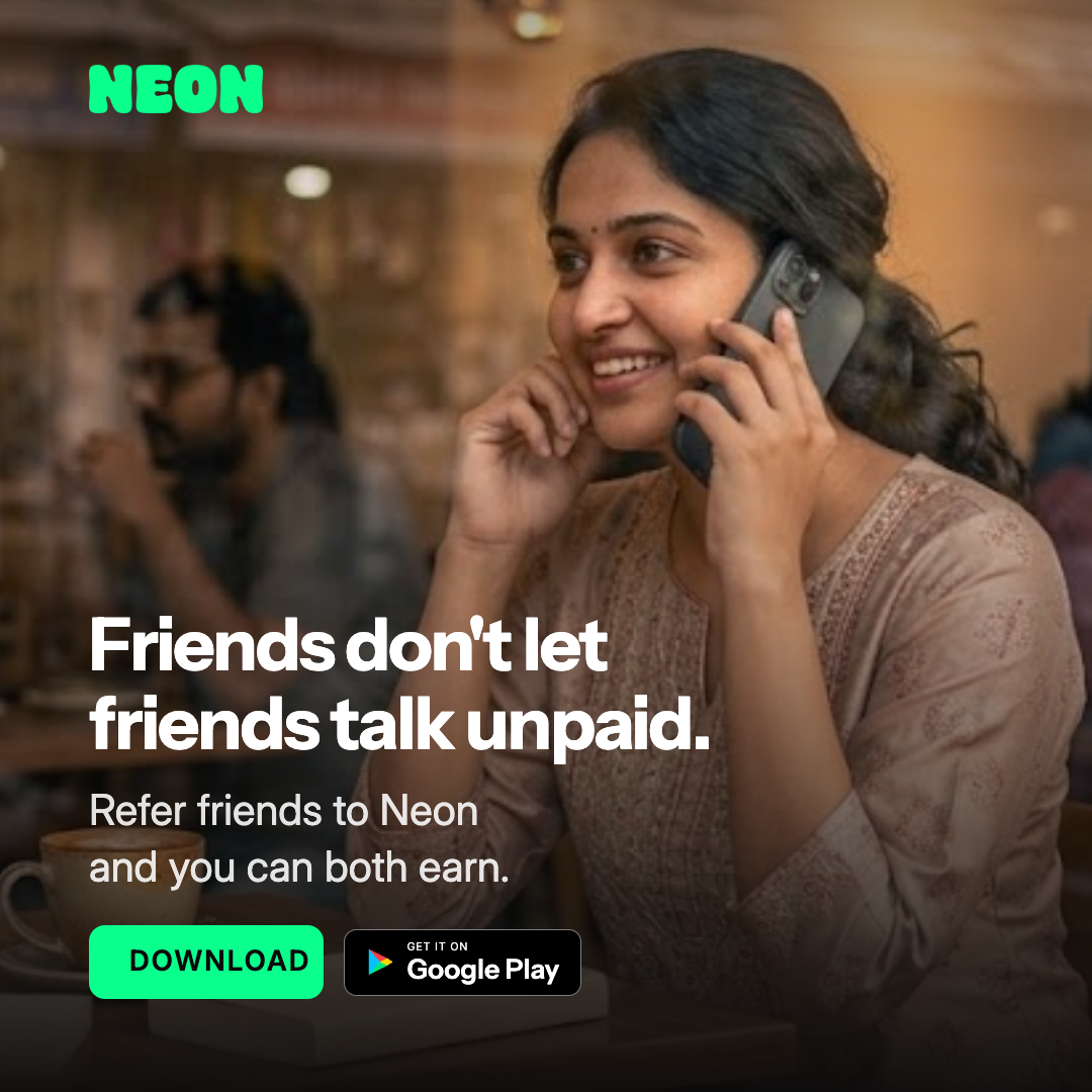 Neon Mobile Facebook ad