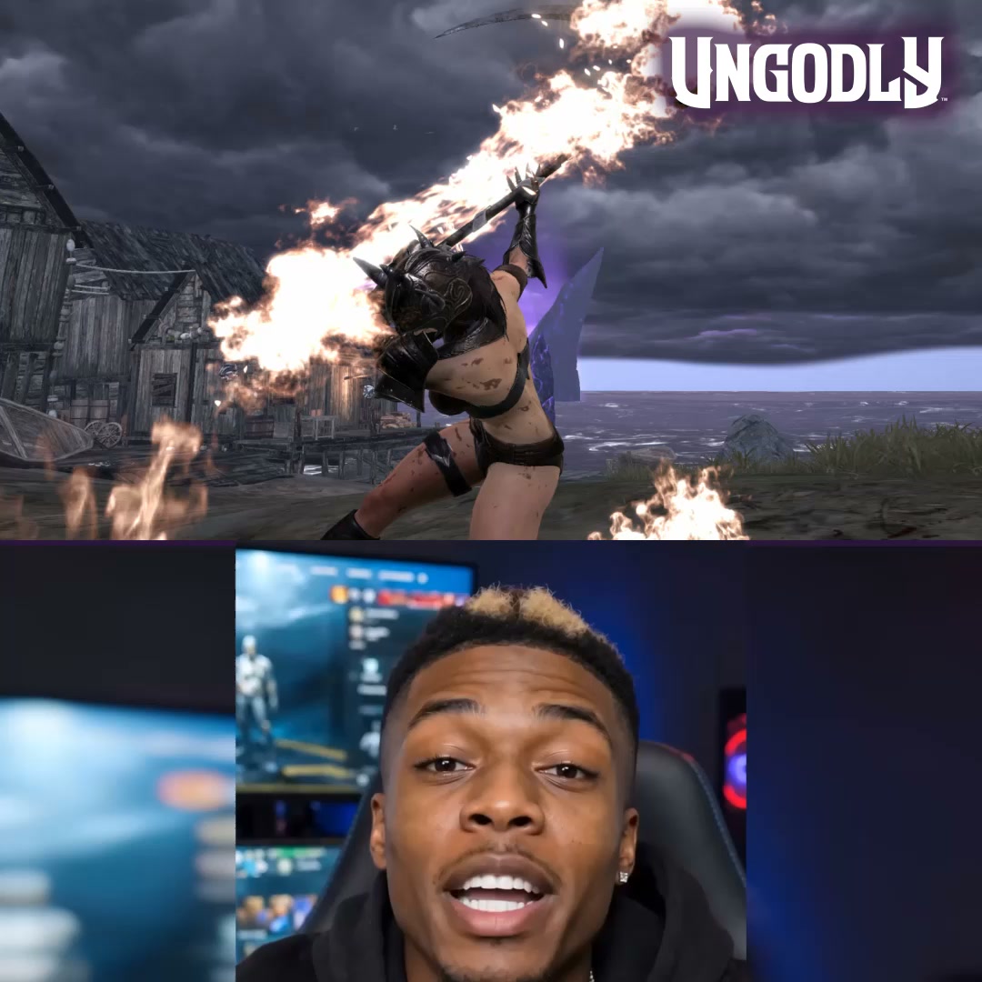 UnGodly Game Facebook ad: Made for Barbarians