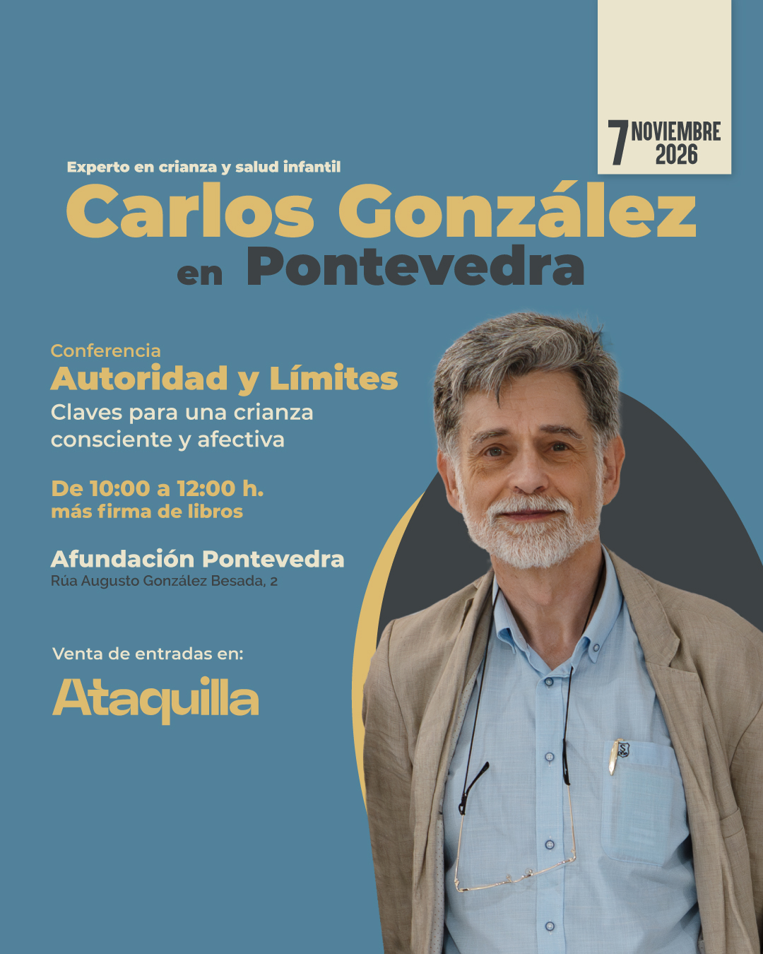 Eventop Facebook ad: Carlos González en Pontevedra, con la conferencia…