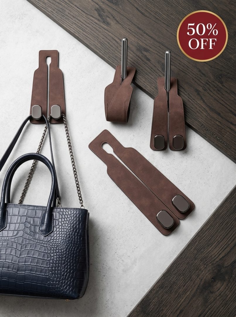 Propaneling Facebook ad: Suede‑Wrapped Headrest Car Hooks | Elegant In‑Vehicle…
