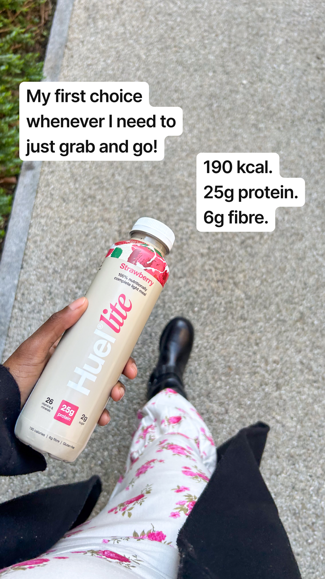 Huel Facebook ad