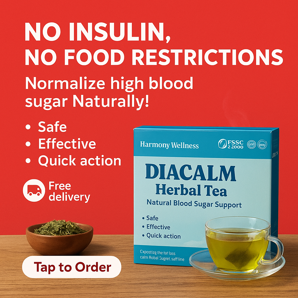 Diacalm Herbal Tea Facebook ad