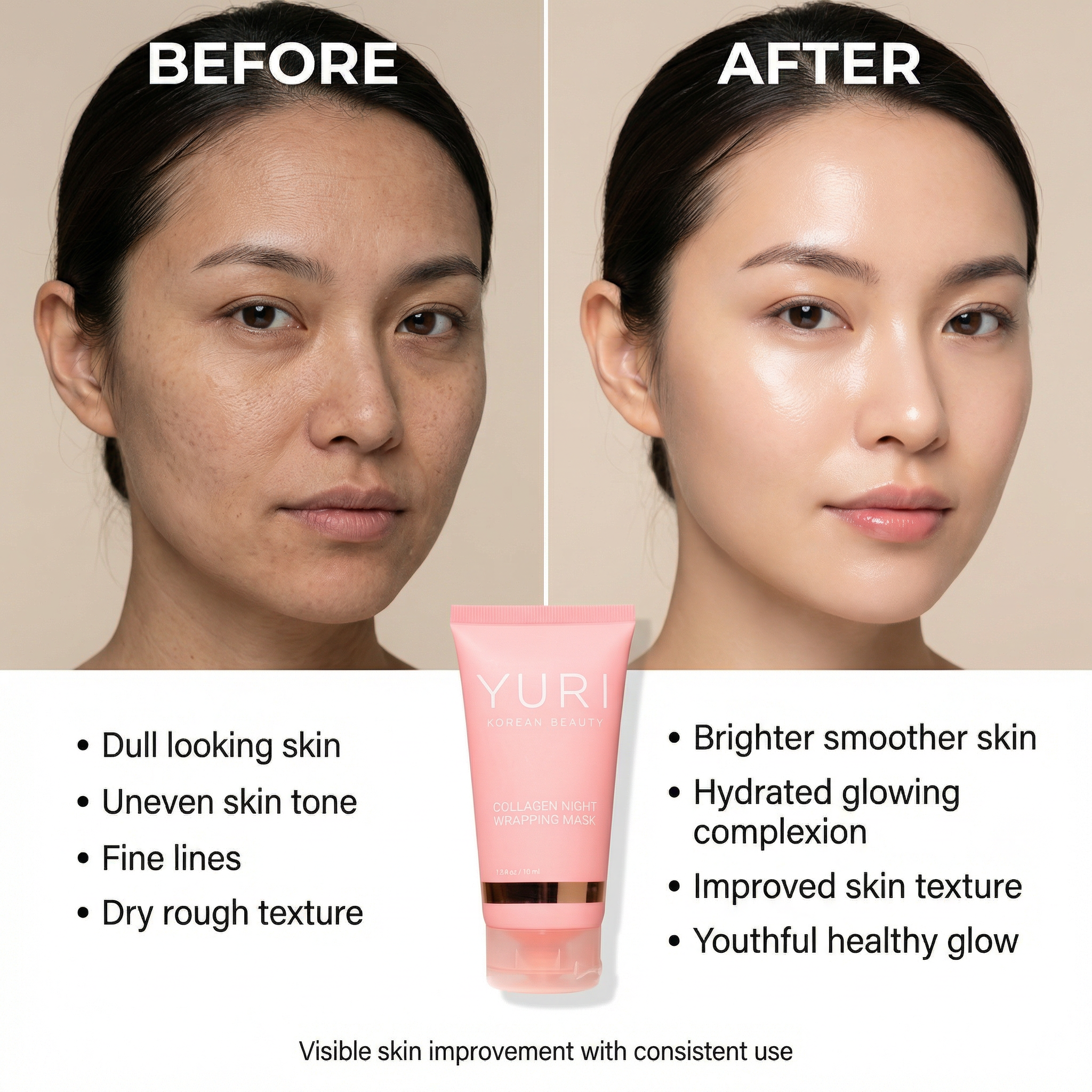 Korean Beauty Tips Facebook ad