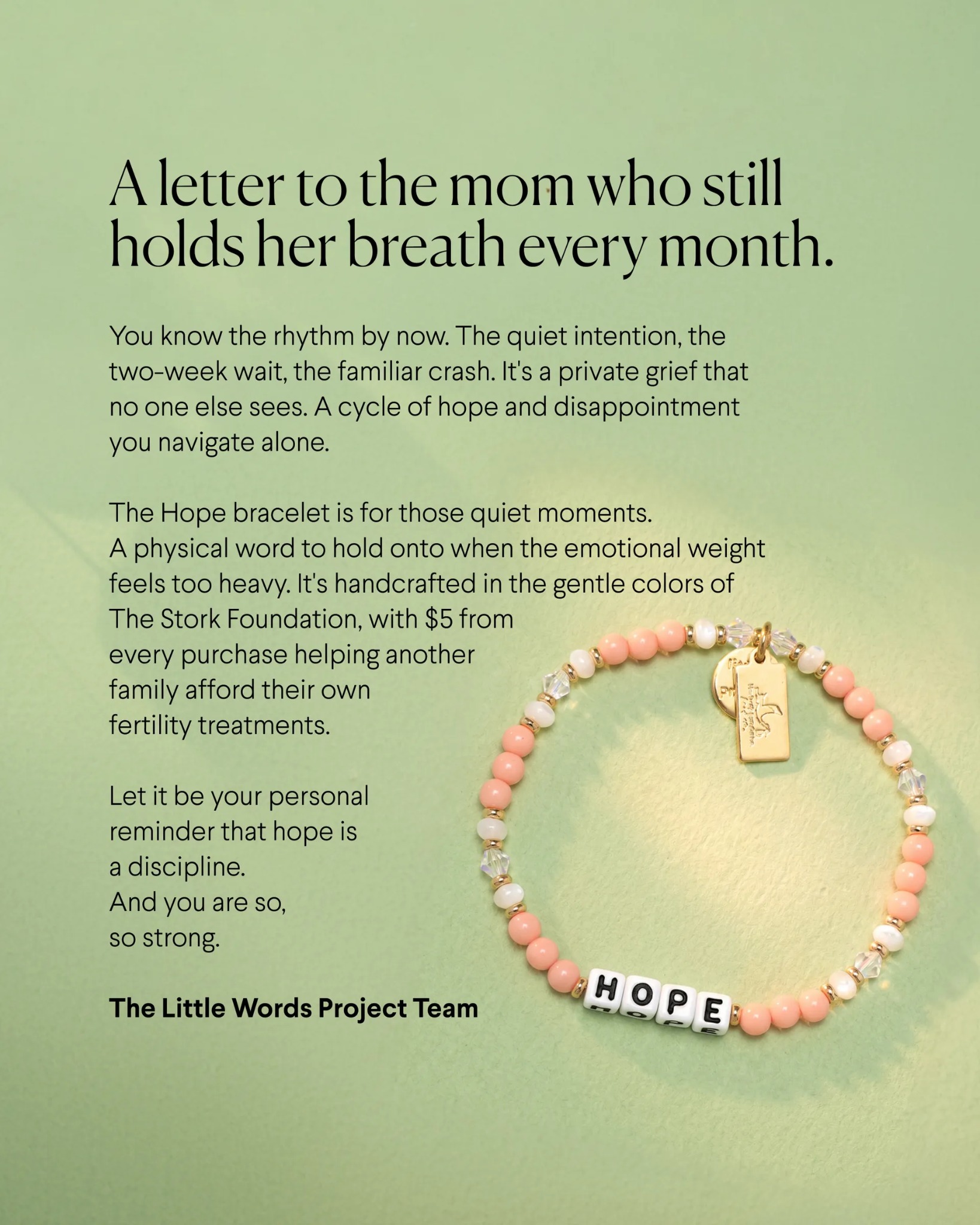 Little Words Project Facebook ad