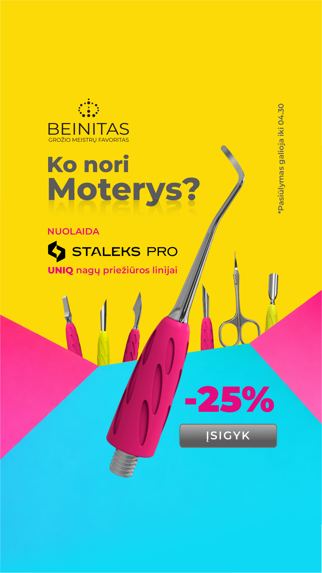 Beinitas Facebook ad