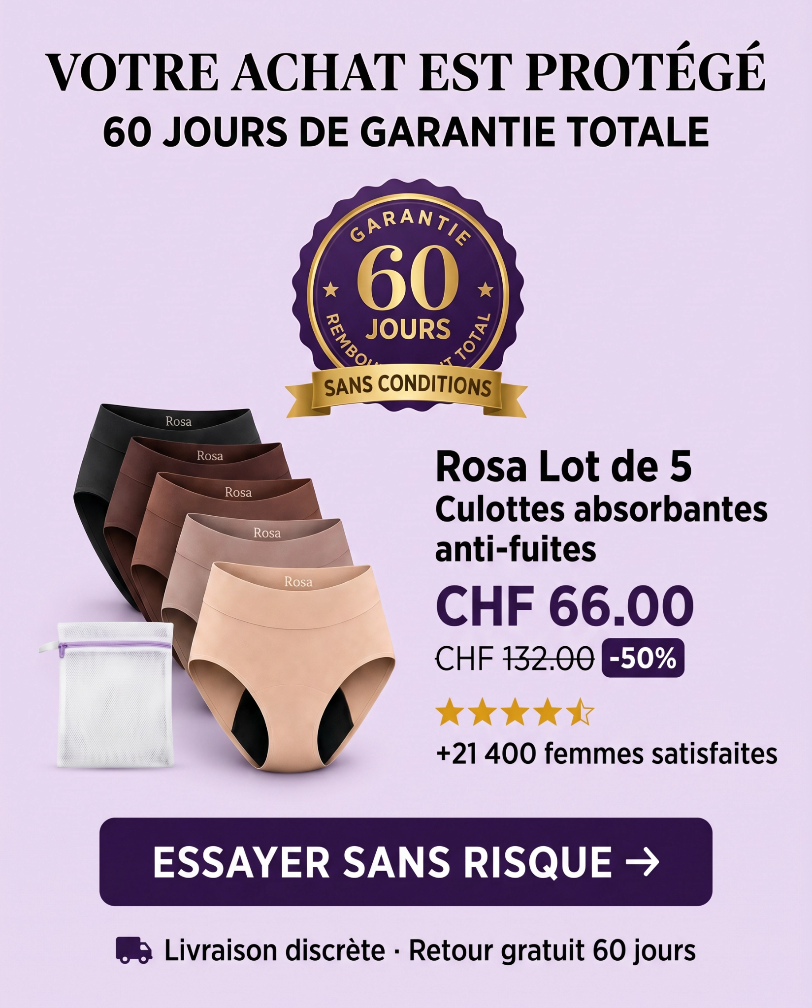 Rosa Facebook ad