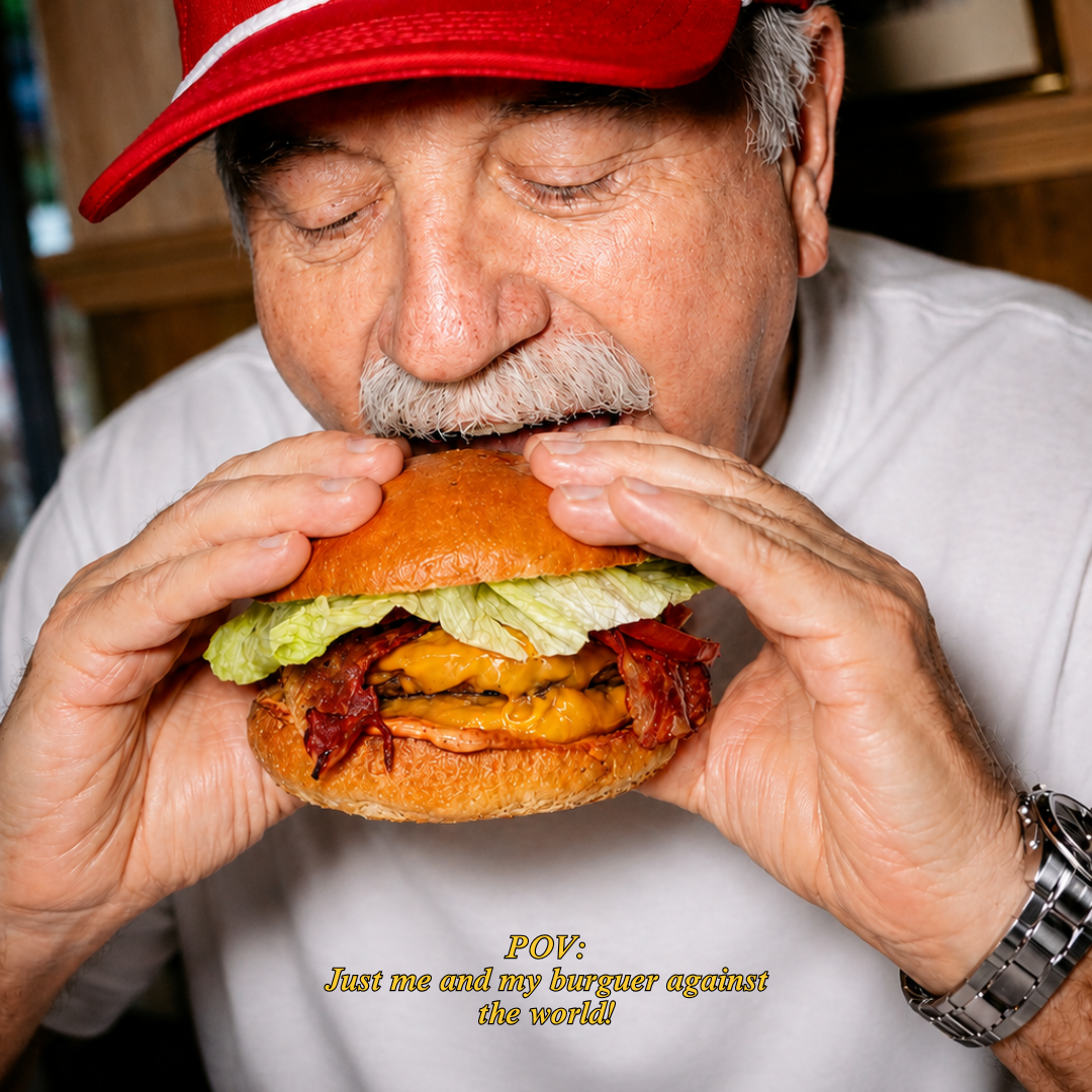 Gemafood Facebook ad: O teu próximo burger está aqui