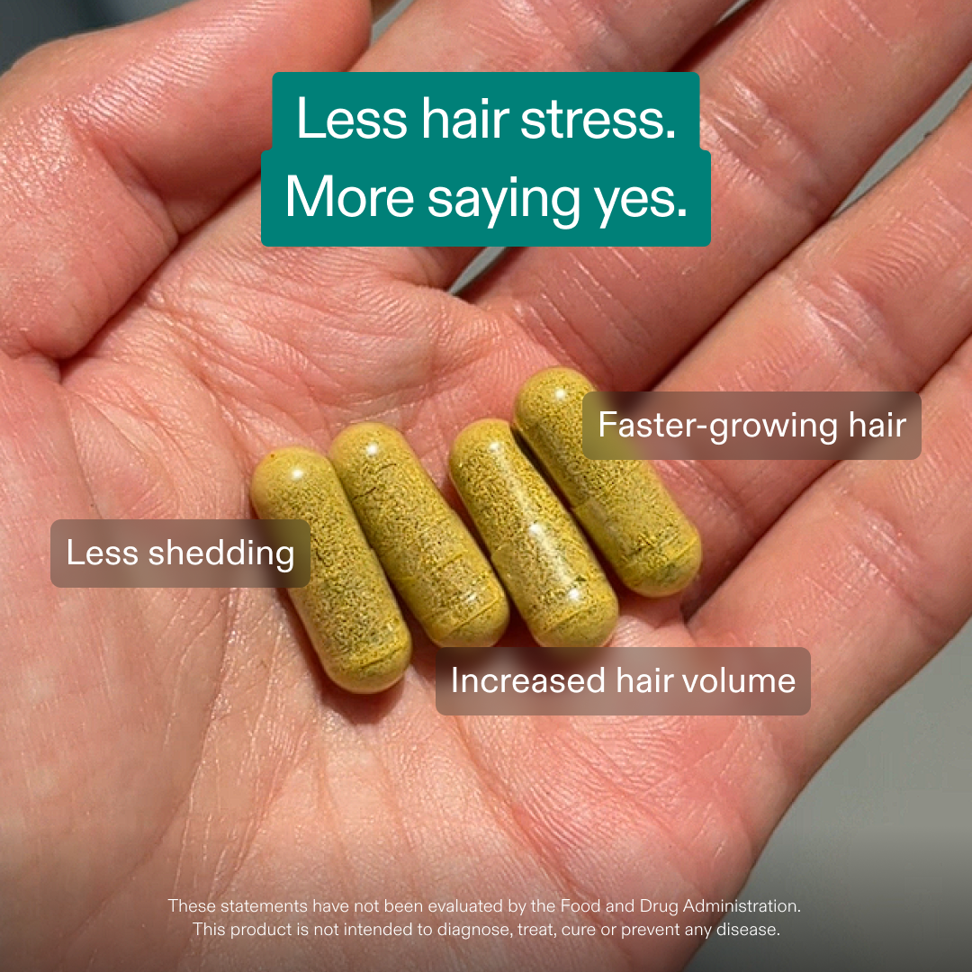 Nutrafol Facebook ad: #1-selling hair growth supplement brand.