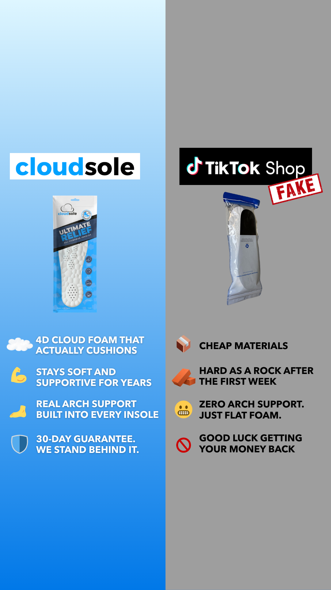 CloudSole Facebook ad