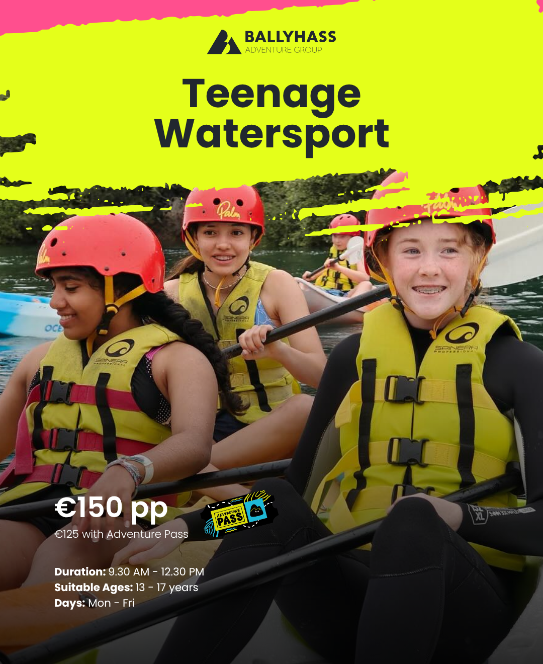 Ballyhass Adventures Facebook ad