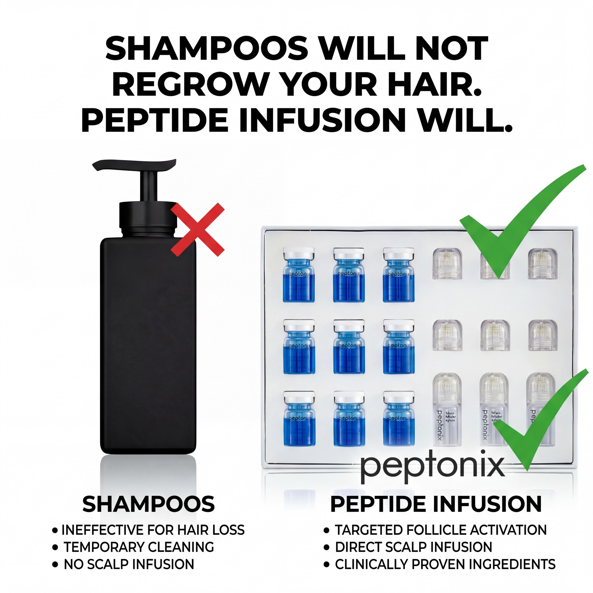 The Daily Hair Science Facebook ad