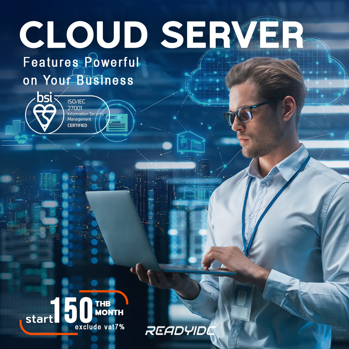 Ready IDC Facebook ad: ReadyIDC 's service
