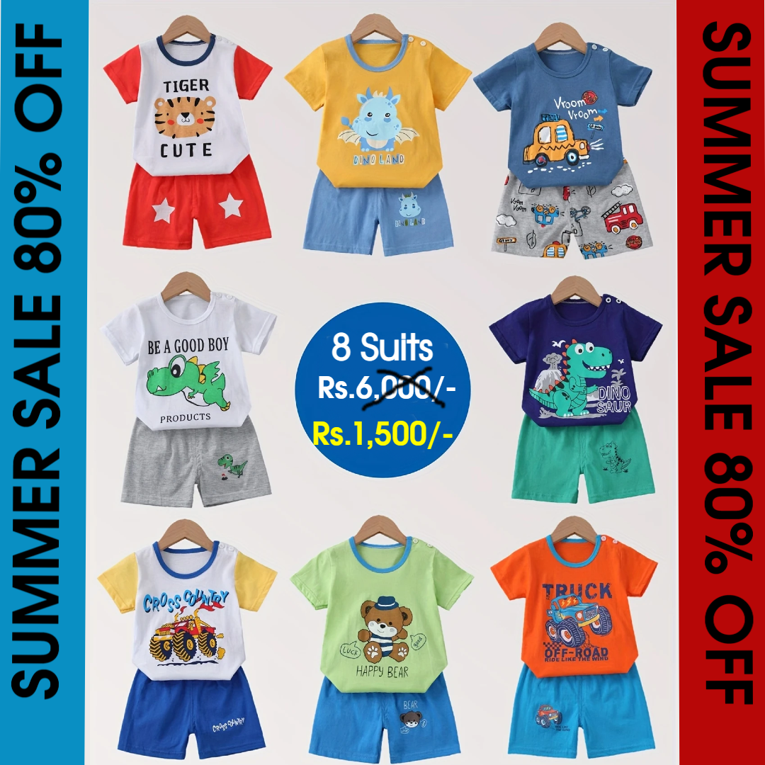 Kiddie Mela Facebook ad: Kids 8-Piece Suit Rs 1500 Only