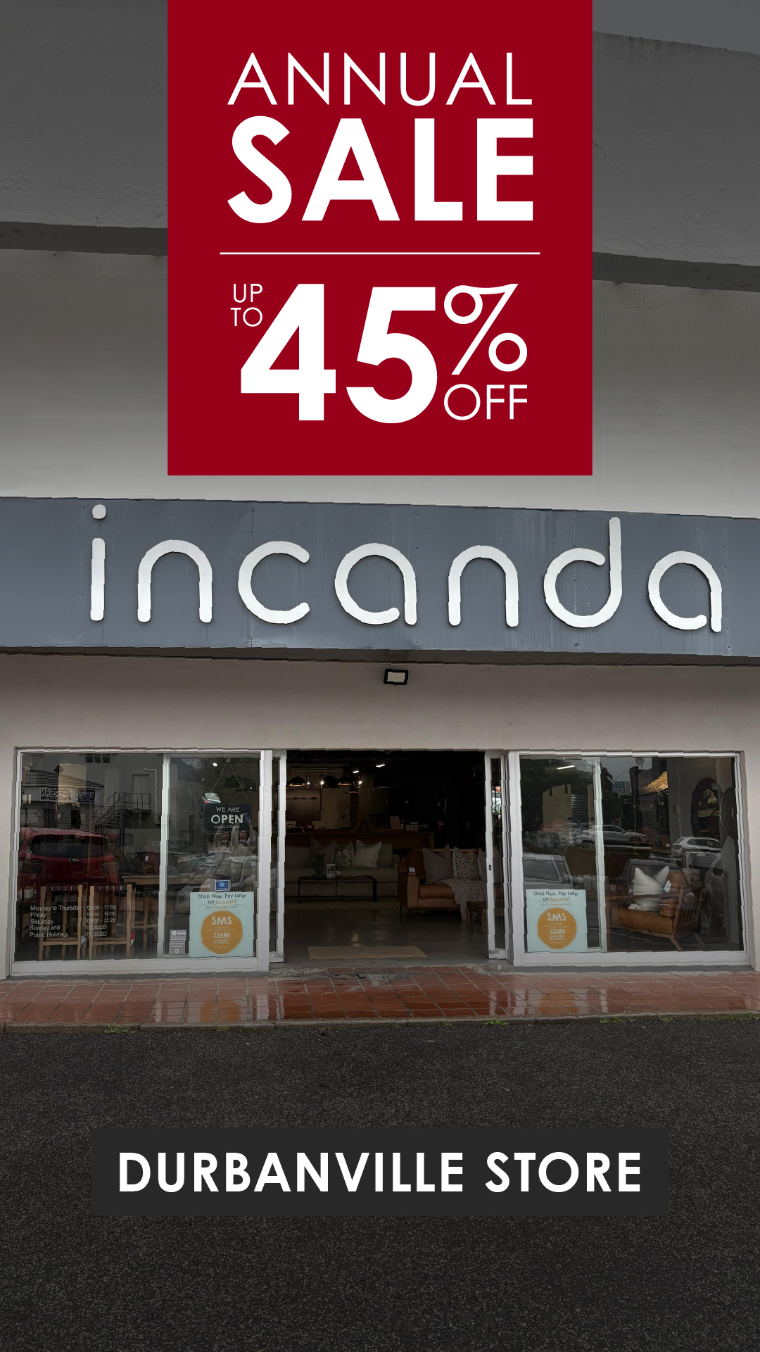Incanda Furniture Facebook ad