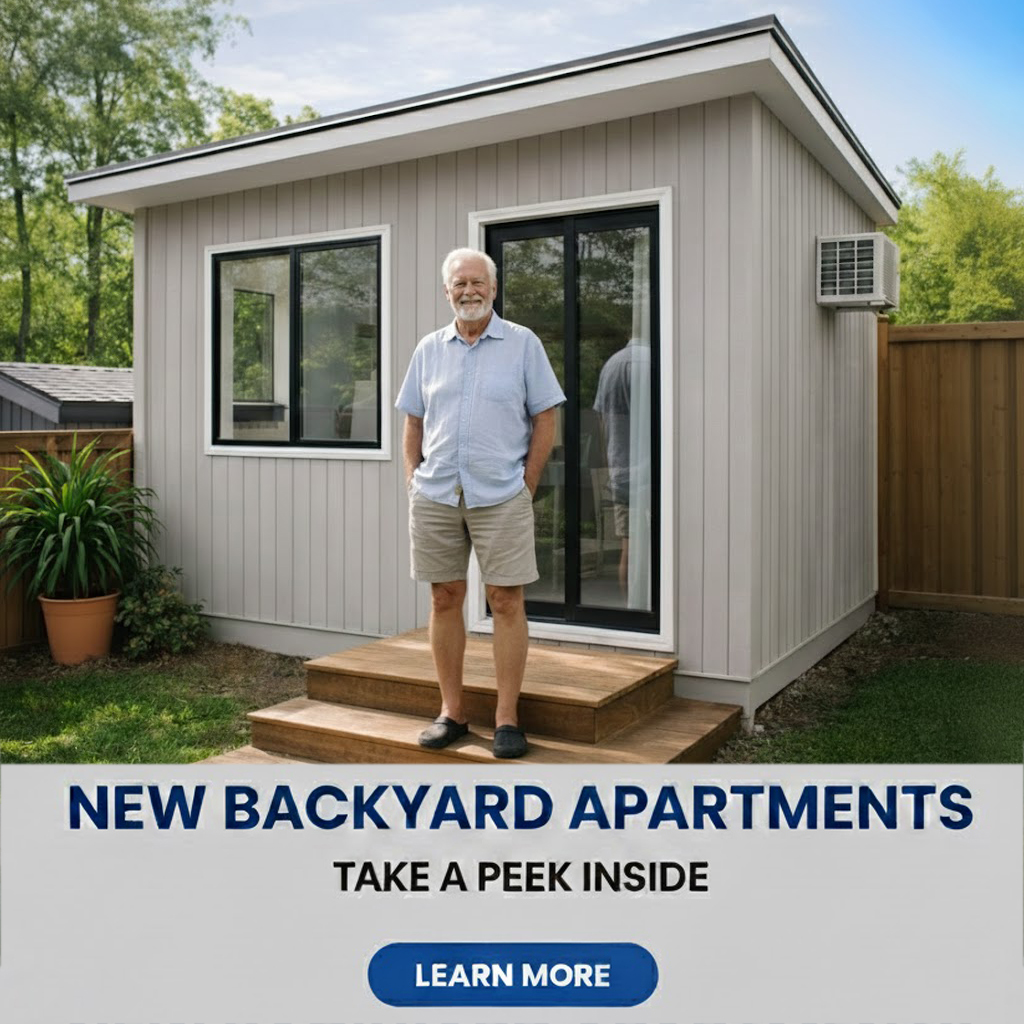 Deals Explorer Facebook ad: Backyard Apartments for Independent Living