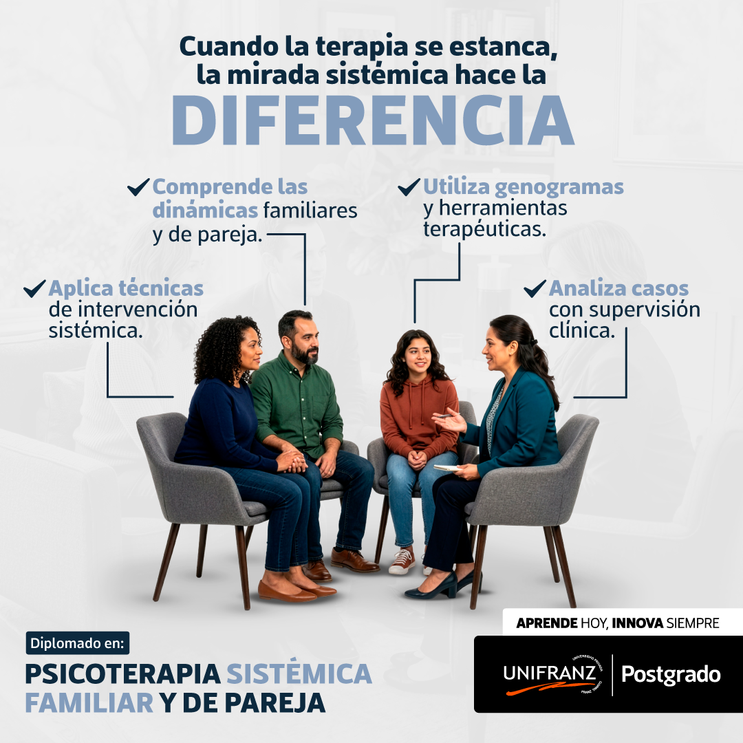Unifranz Postgrado Facebook ad from May 21, 2026