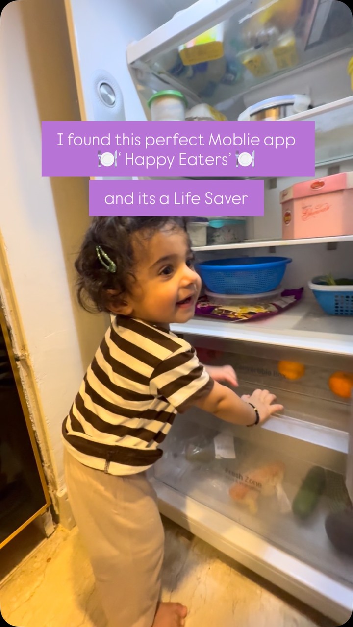 momdiariesbyanakshi Facebook ad: Aaj baby ko kya khilau?, the question that…