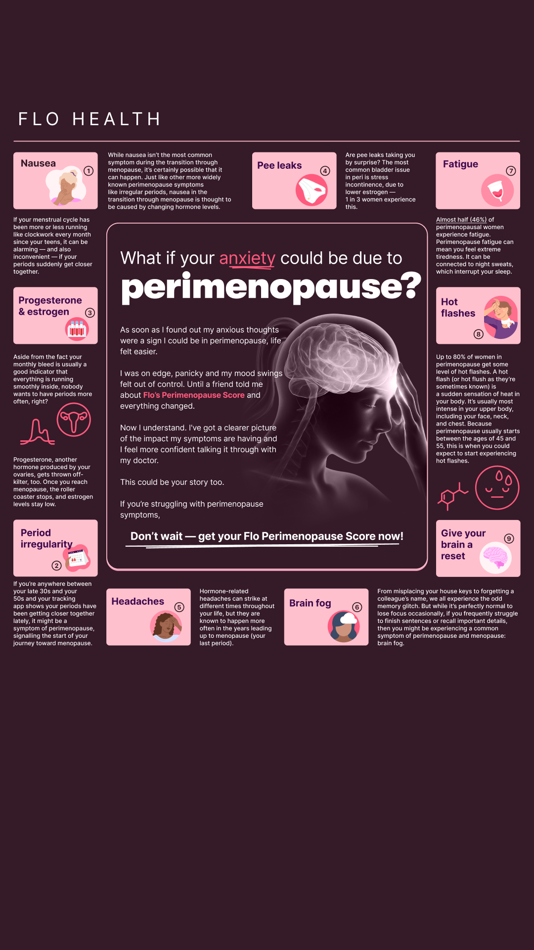 Flo For Perimenopause Facebook ad